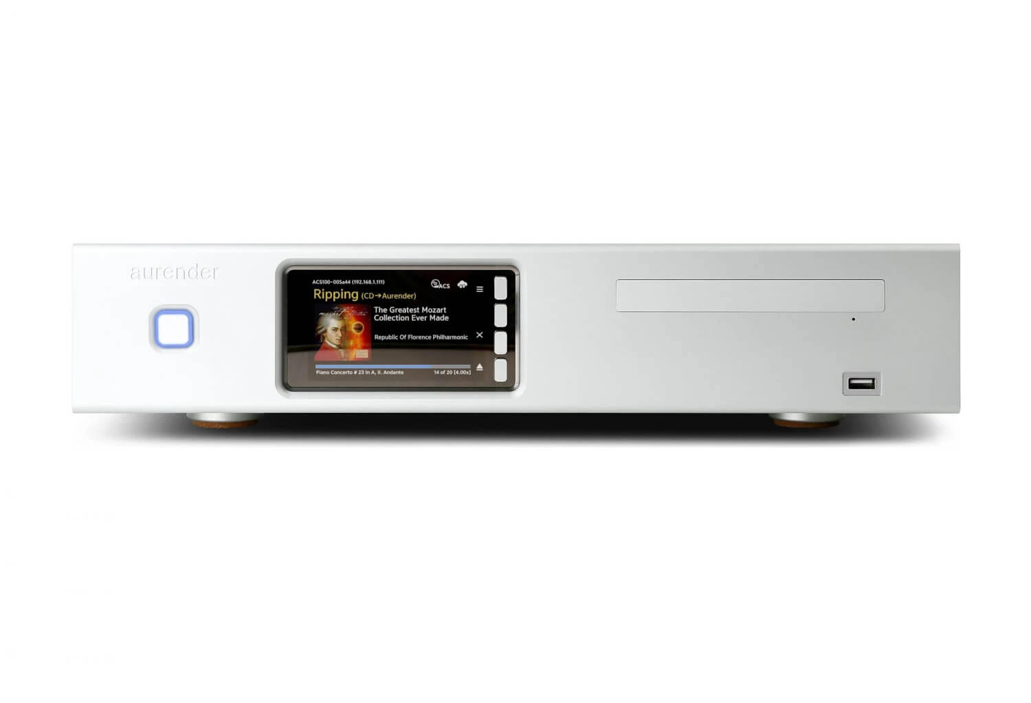 Aurender ACS10, Musik Server / Streamer mit USB-Ausgang / CD-Ripper 