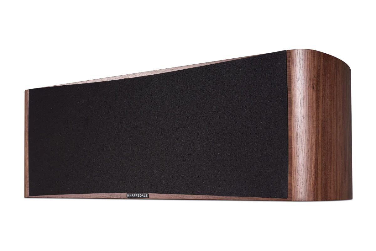 Wharfedale-Evo-4-C-walnut-front-with grille