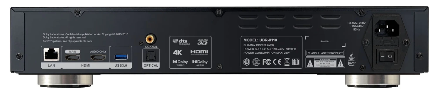 Reavon UBR-X110, 4K UHD Dolby Vision SACD Blu-Ray Player