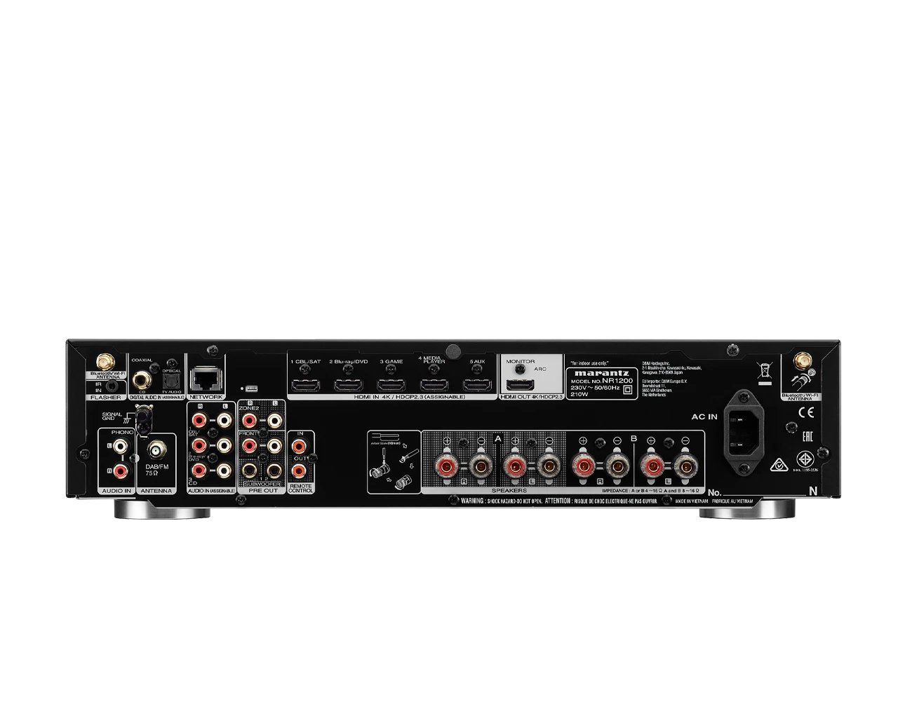 Marantz NR1200, 2-Kanal-Stereo-Netzwerk-Receiver mit HEOS Built-in