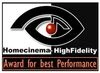 Best Performance Award - Homecinema - HighFidelity