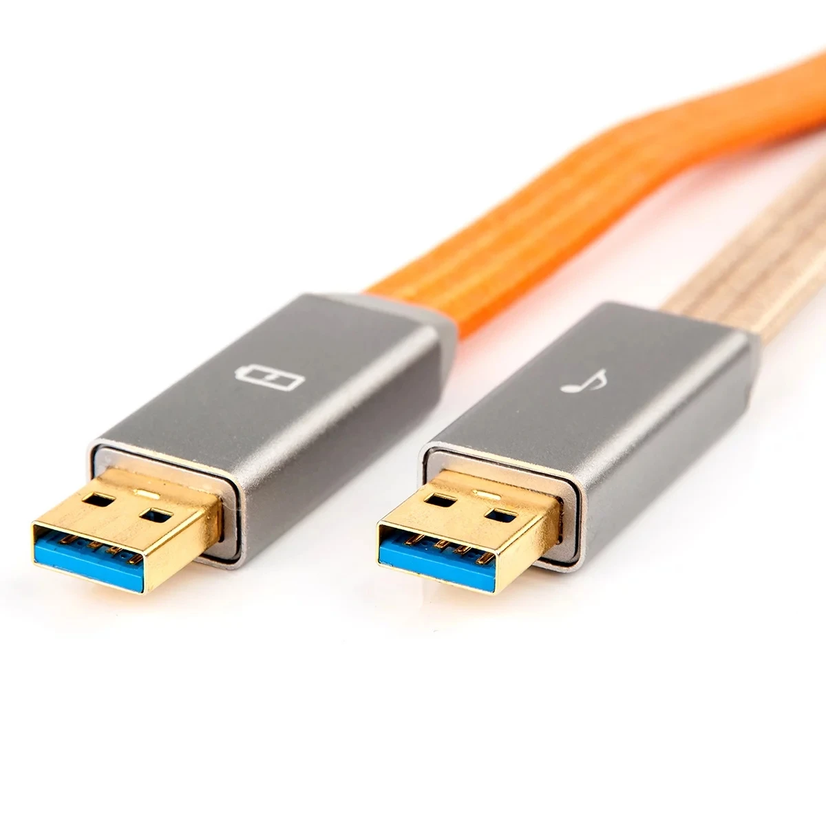 iFi Audio Gemini 3.0 Dual-Head USB-Kabel, High Speed USB3.0 Dual-Head-Kabel
